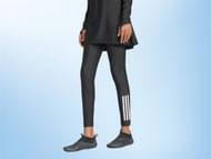 3-Stripes Swim Leggings (Image via Adidas)